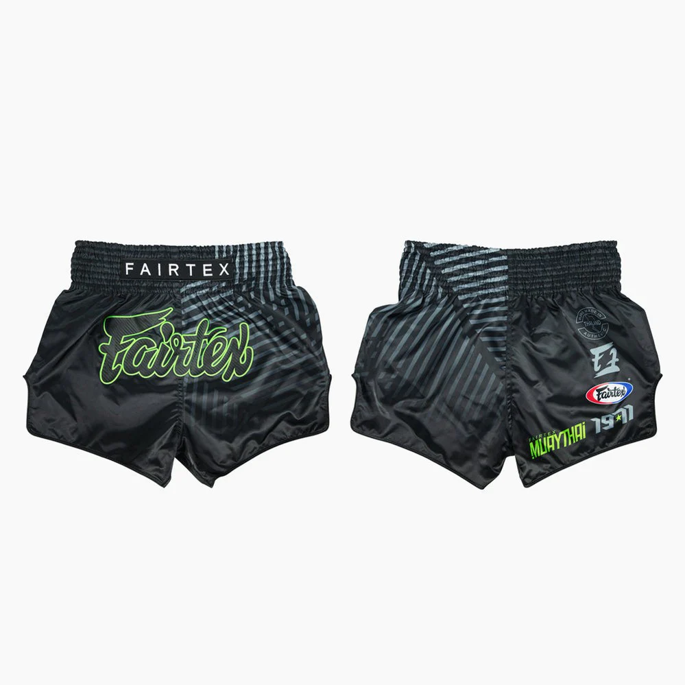 Szorty Kick-Thai Fairtex BS1924 Racer Czarny  - Image 4