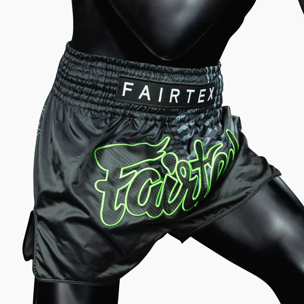 Szorty Kick-Thai Fairtex BS1924 Racer Czarny  - Image 6