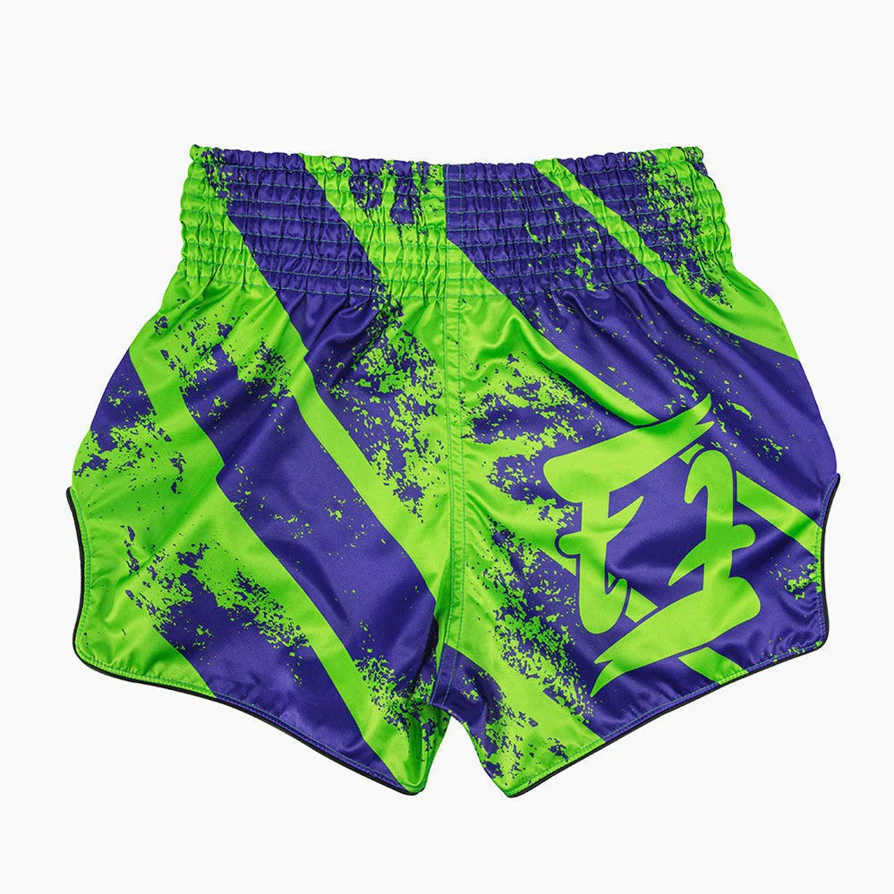 Szorty kick-thai Fairtex BS1928 Street King Zielony  - Image 2