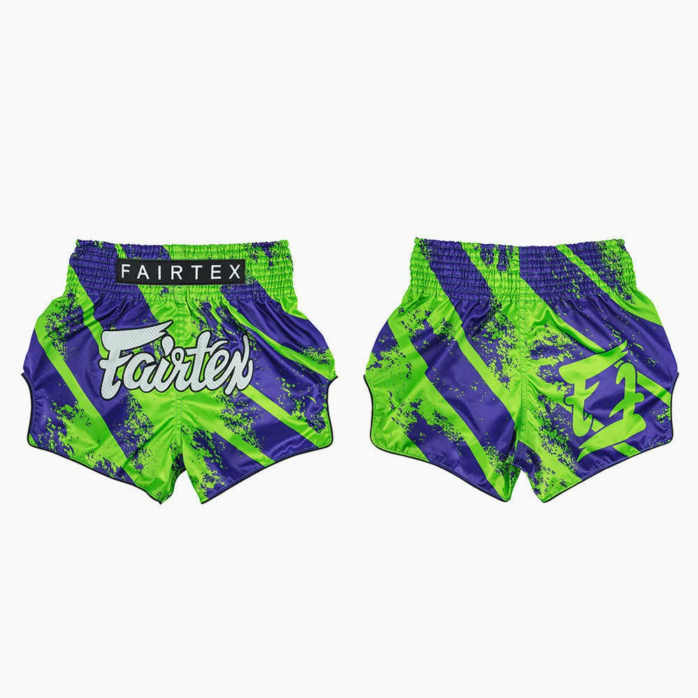 Szorty kick-thai Fairtex BS1928 Street King Zielony  - Image 3