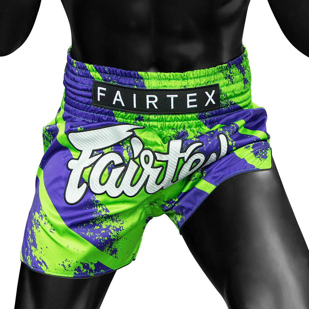 Szorty kick-thai Fairtex BS1928 Street King Zielony  - Image 4