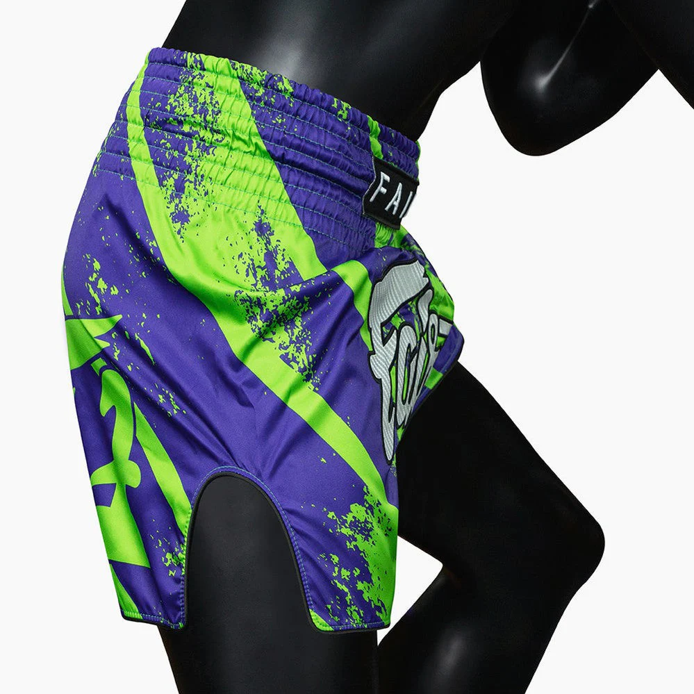 Szorty kick-thai Fairtex BS1928 Street King Zielony  - Image 6