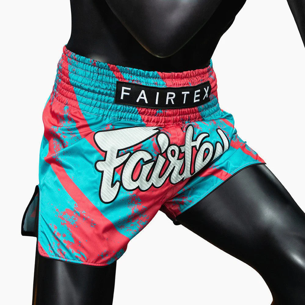Spodenki kick-thai Fairtex BS1929 Street King Różowe  - Image 5