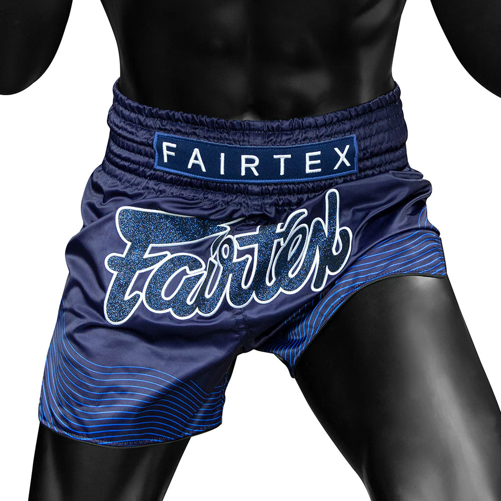 Spodenki kick-thai Fairtex BS1930 Blue Ocean  - Image 4