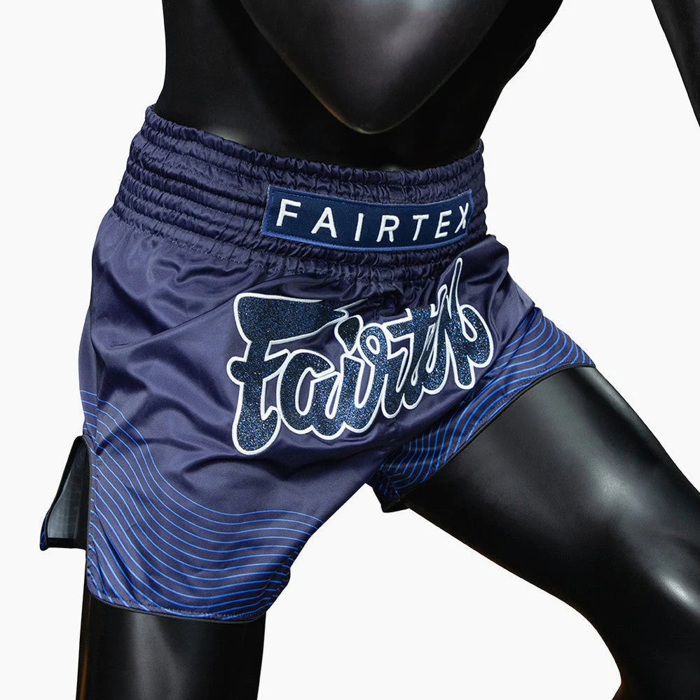 Spodenki kick-thai Fairtex BS1930 Blue Ocean  - Image 5