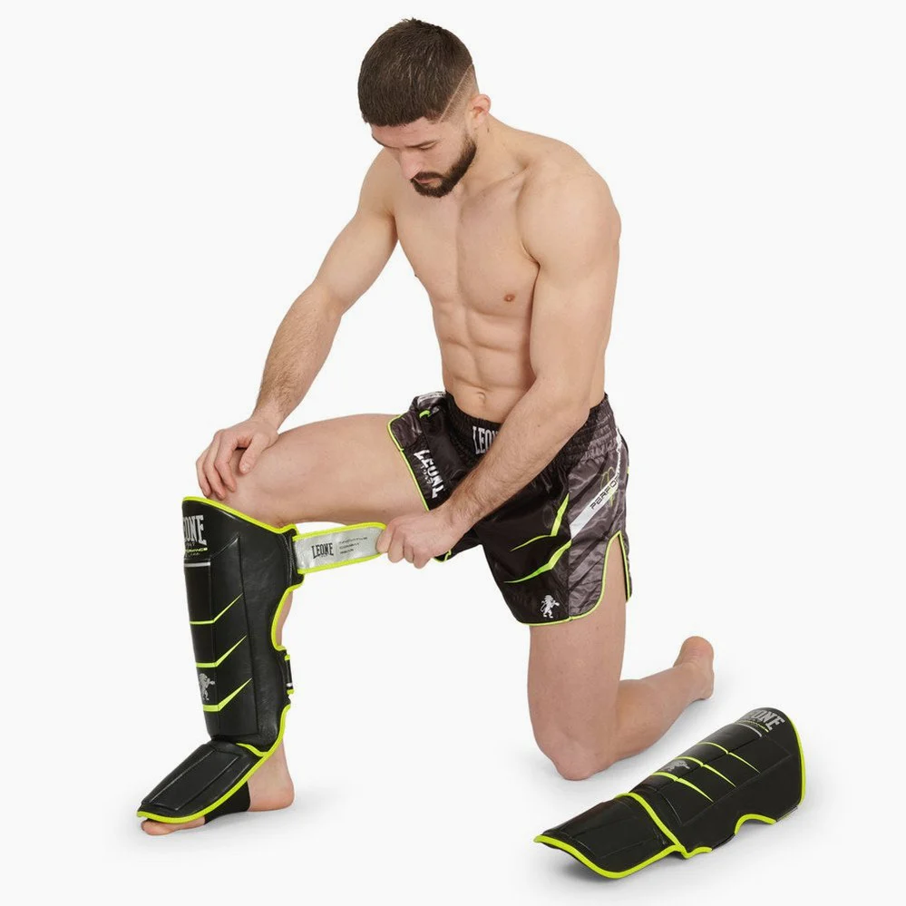 Spodenki kick-thai Leone Revo Fluo AB964F  - Image 5
