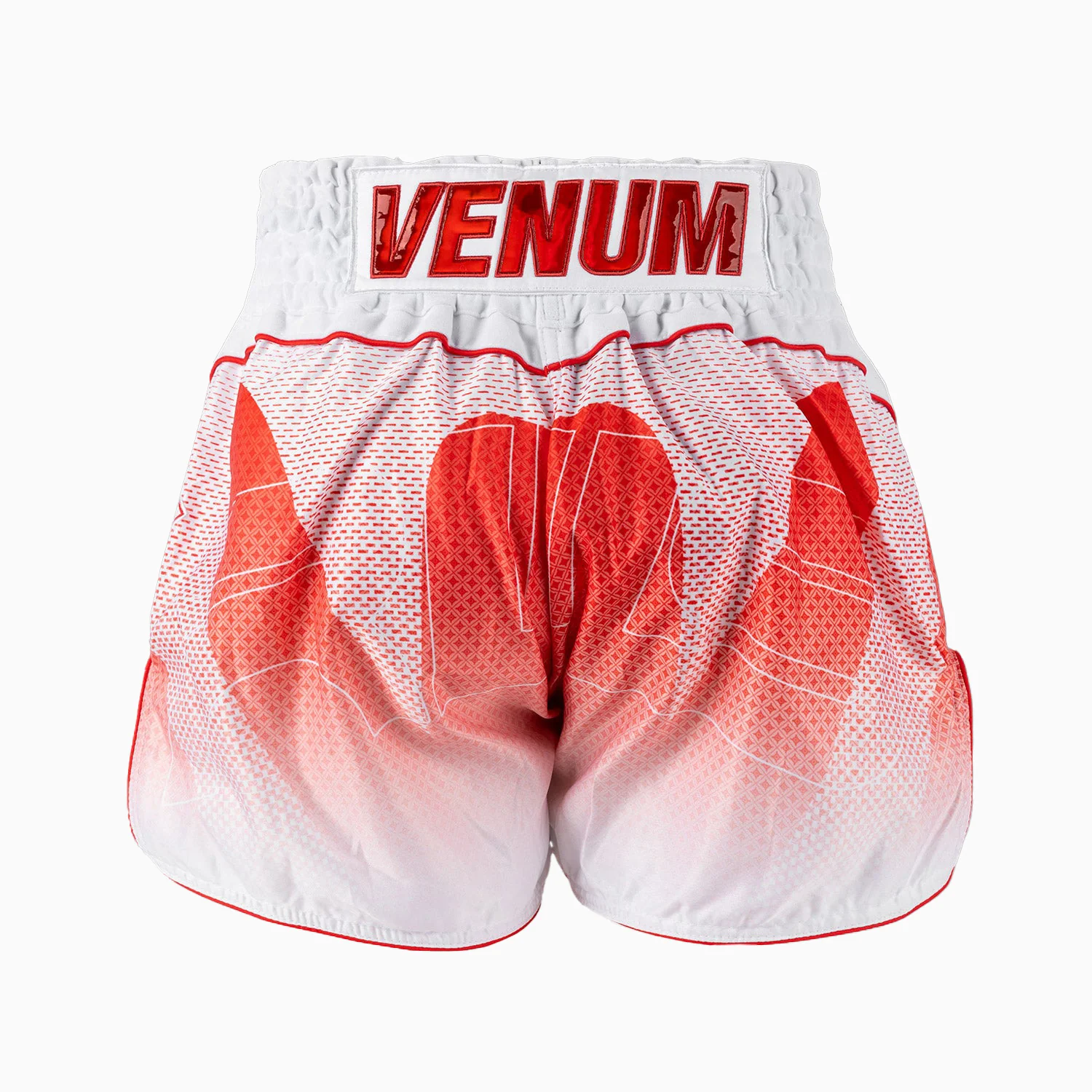 Spodenki kick-thai RWS x Venum 2.0 Biało-czerwone  - Image 4