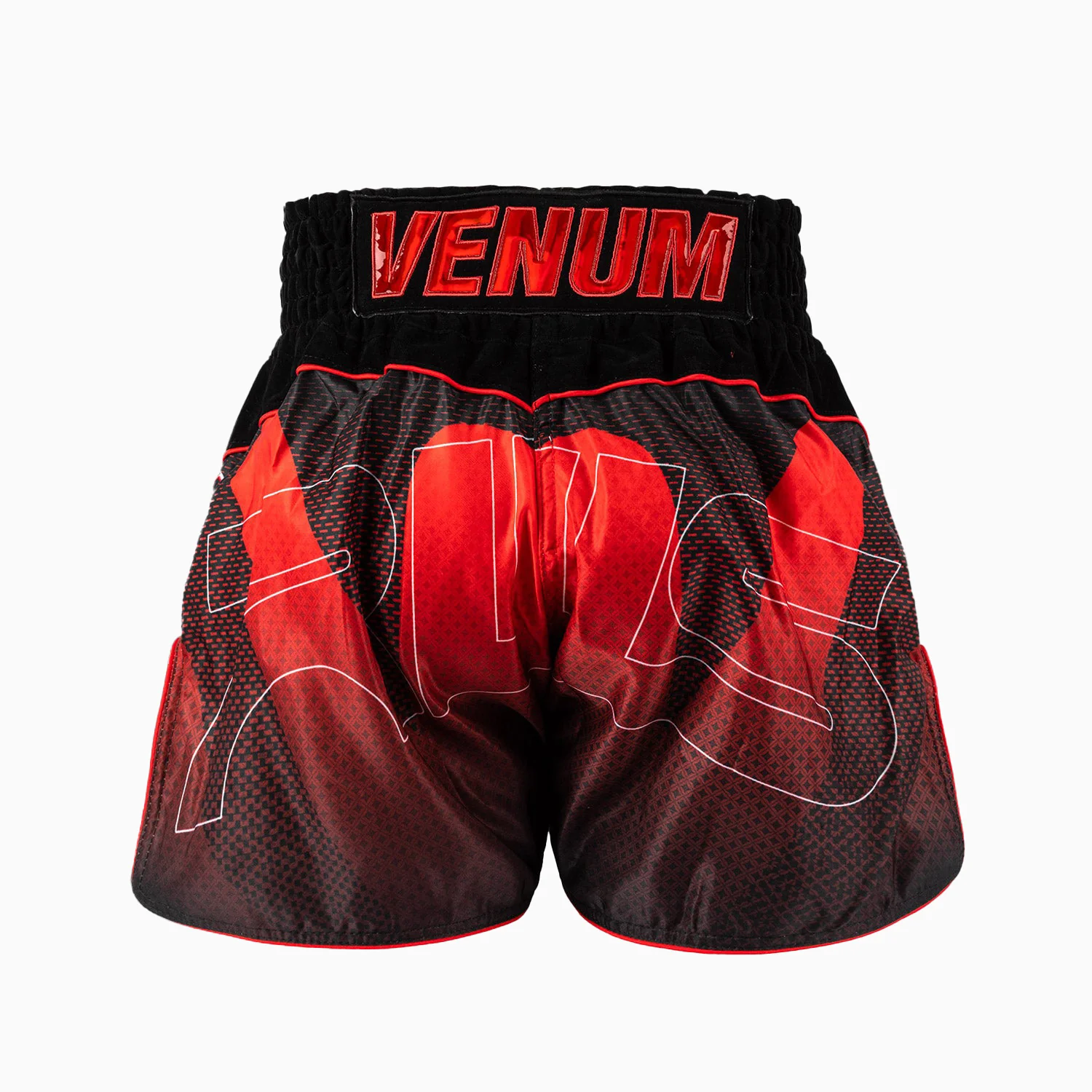 Spodenki kick-thai RWS x Venum 2.0 Czarno-czerwone  - Image 2