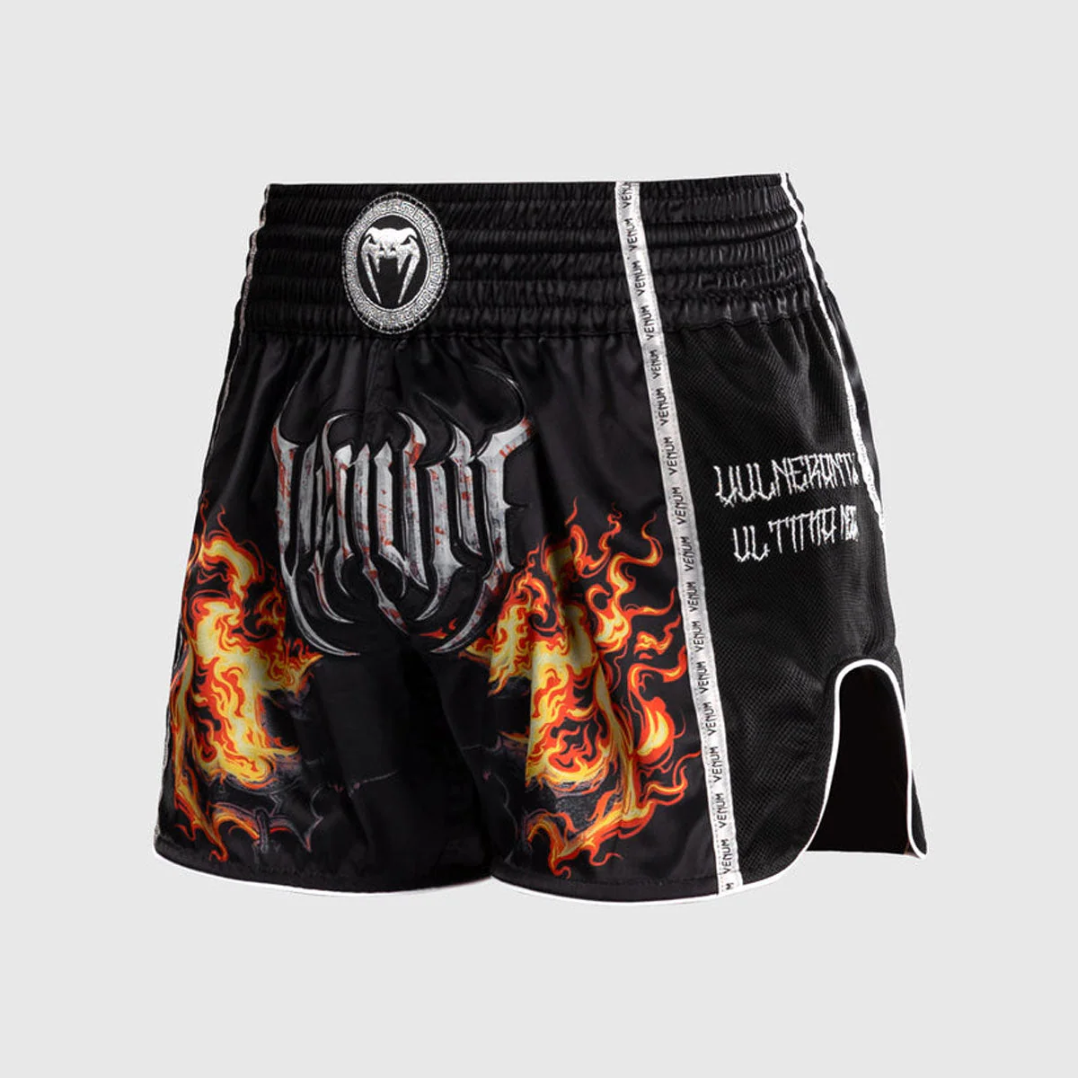 Spodenki kick-thai Venum Gladiator 5.0 Czarny-Pomarańczowy  - Image 4