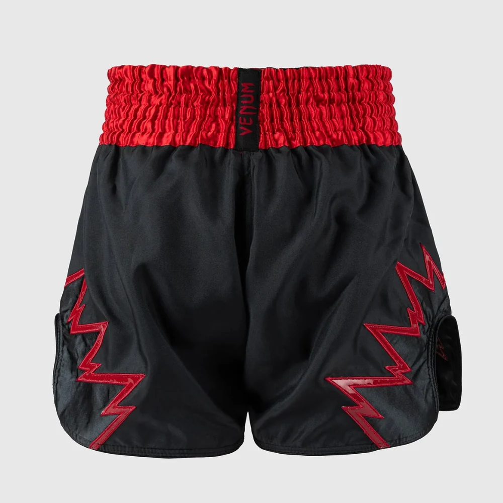 Spodenki kick-thai Venum Inferno 2.0 Szaro-czerwone  - Image 2