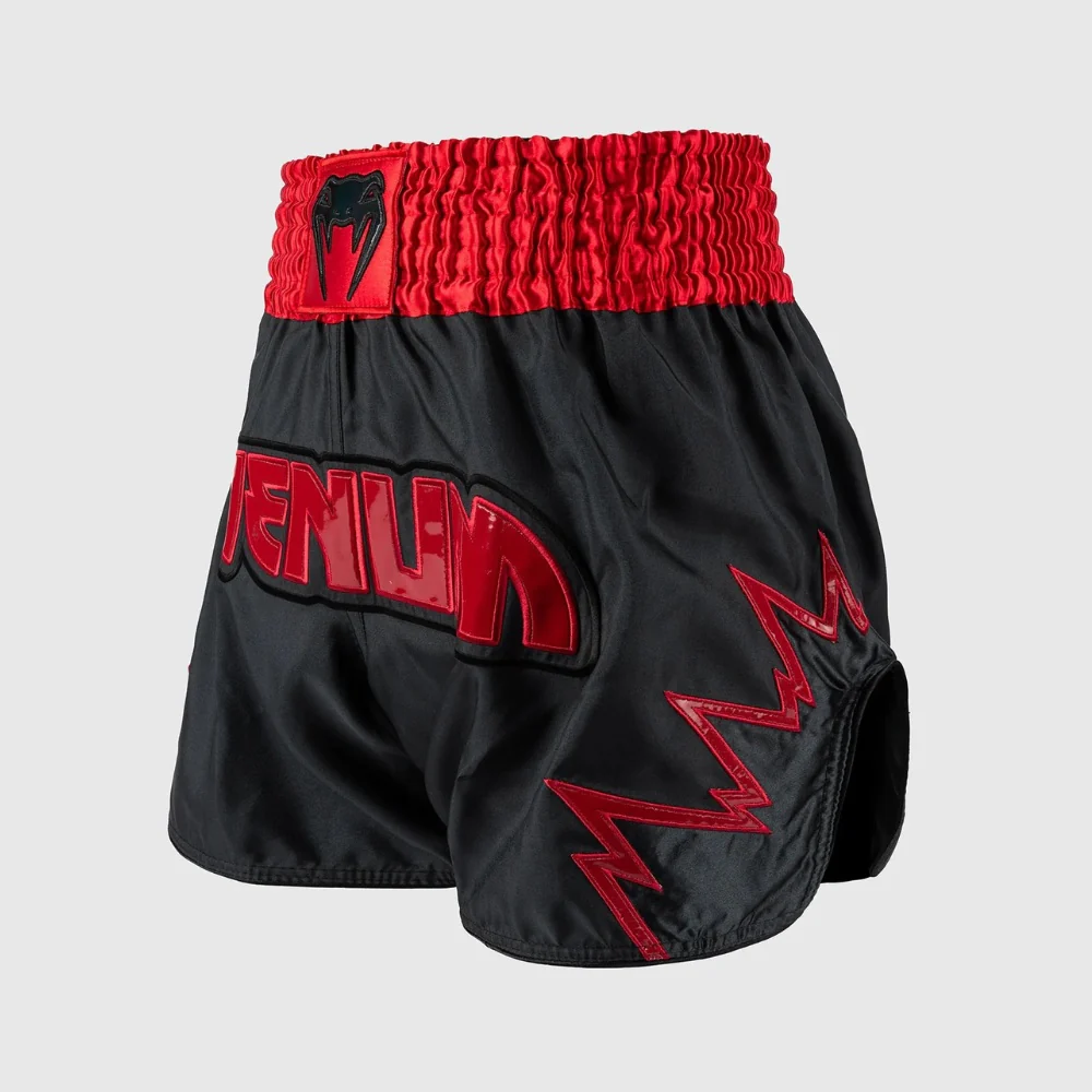Spodenki kick-thai Venum Inferno 2.0 Szaro-czerwone  - Image 4