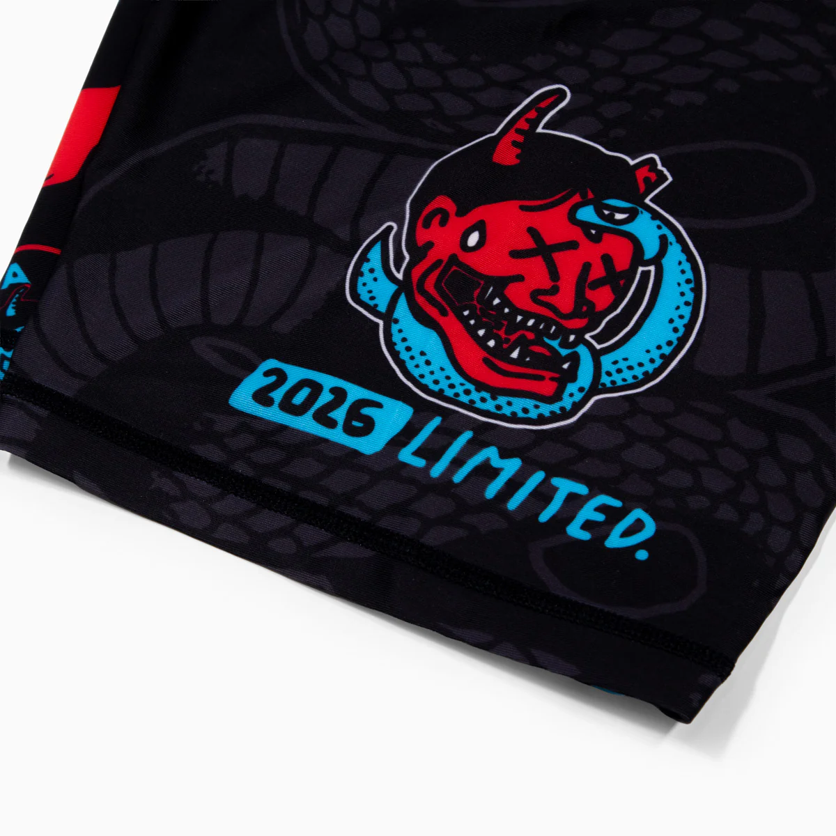 Szorty kompresyjne Half Sumo Black Mamba Neon  - Image 13