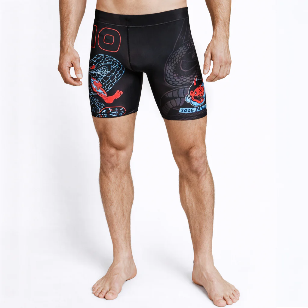 Szorty kompresyjne Half Sumo Black Mamba Neon  - Image 16