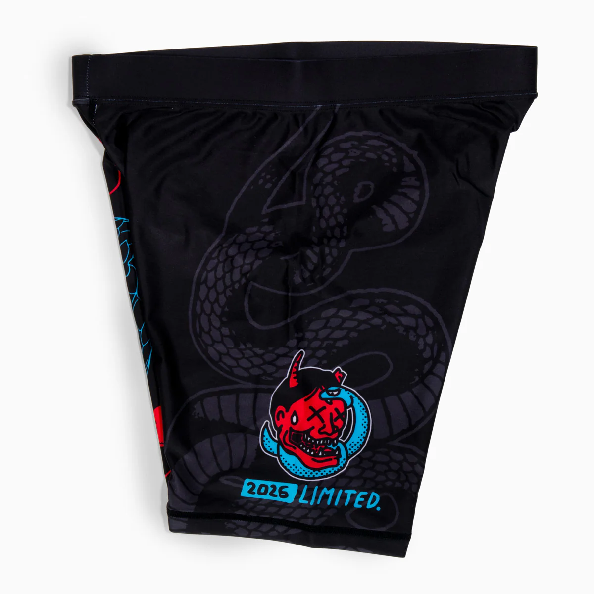 Szorty kompresyjne Half Sumo Black Mamba Neon  - Image 6