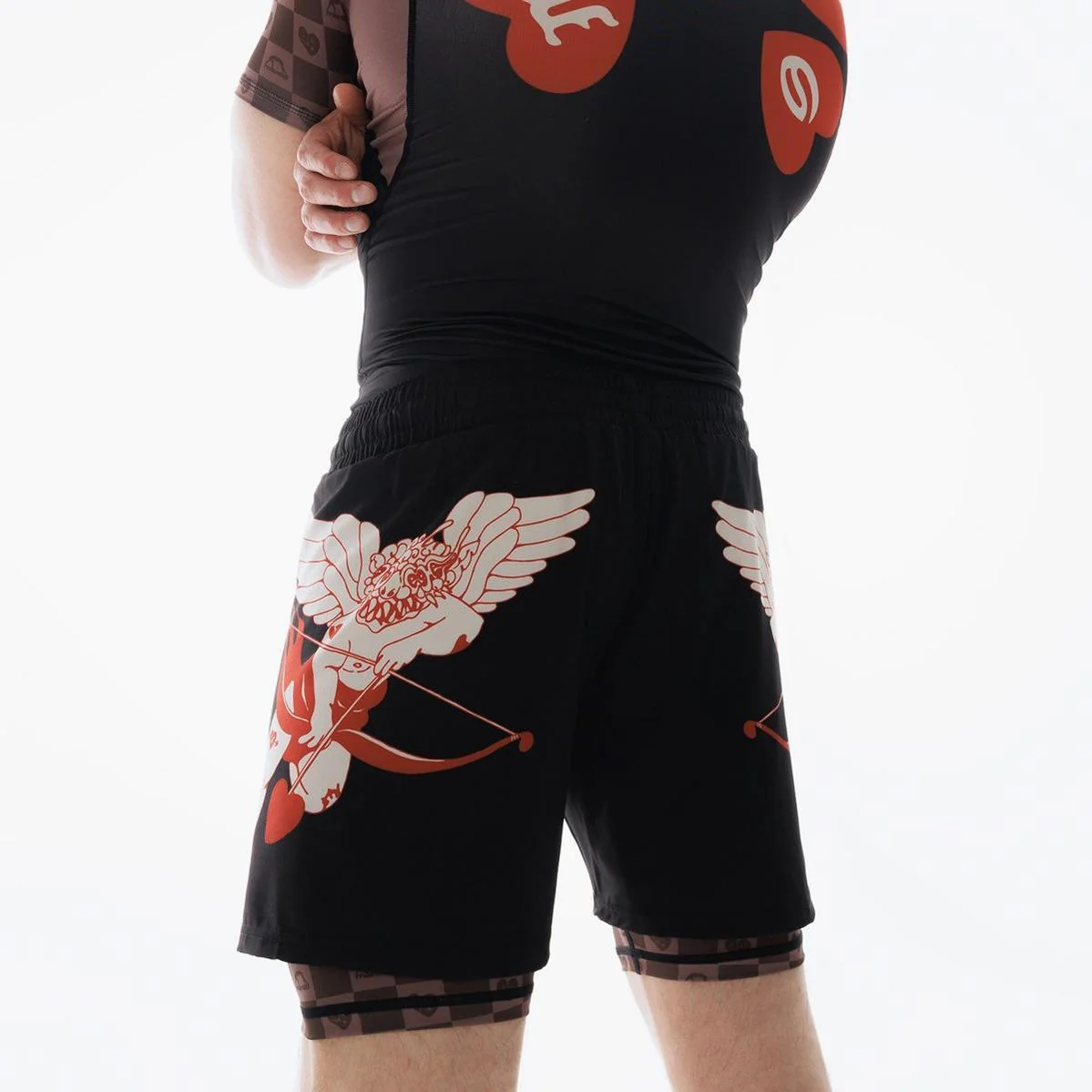 Spodenki MMA Manto Tuff Luv czarny  - Image 3