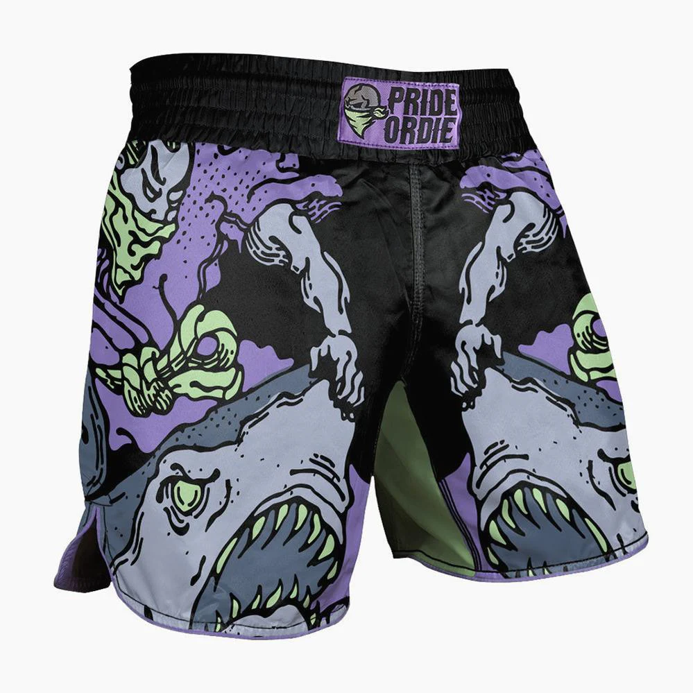 Spodenki MMA Pride or Die Dangerous Water V2  - Image 3