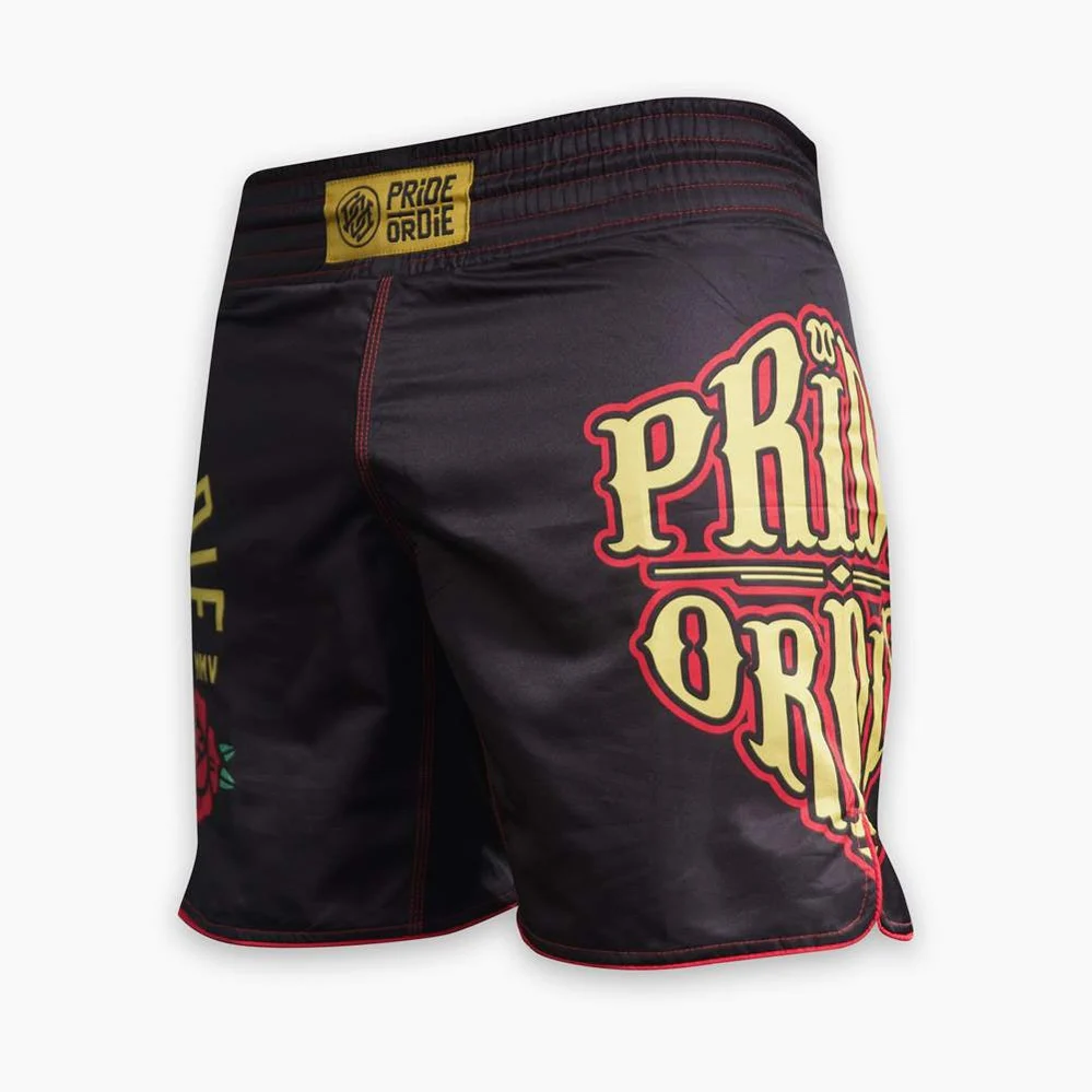 Spodenki MMA Pride or Die Bądź czujny  - Image 3