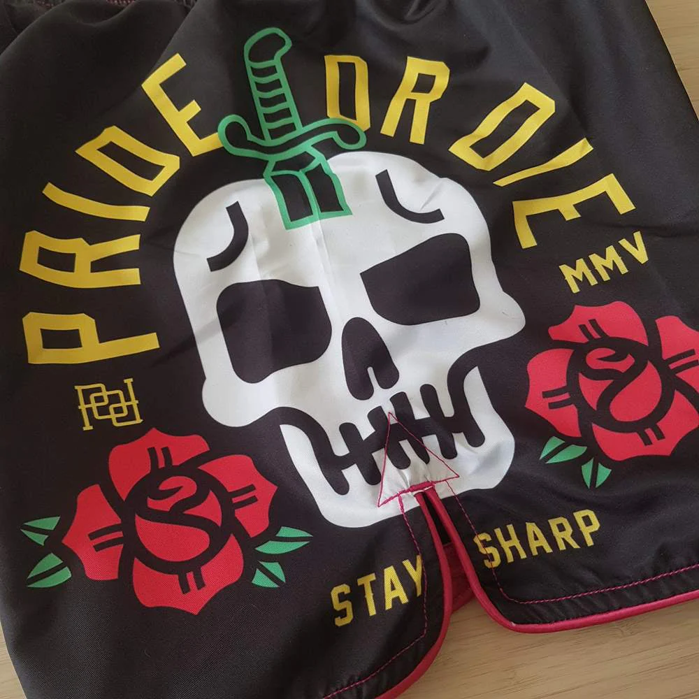 Spodenki MMA Pride or Die Bądź czujny  - Image 4