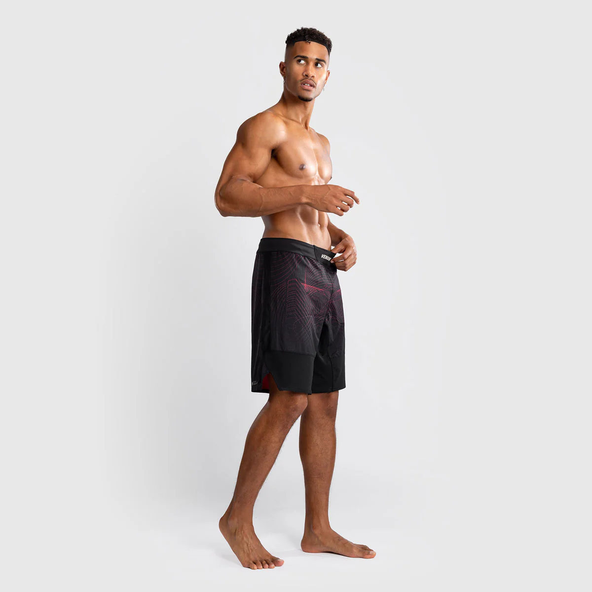 Spodenki MMA Venum G-Fit Air Czarny-czerwony  - Image 3