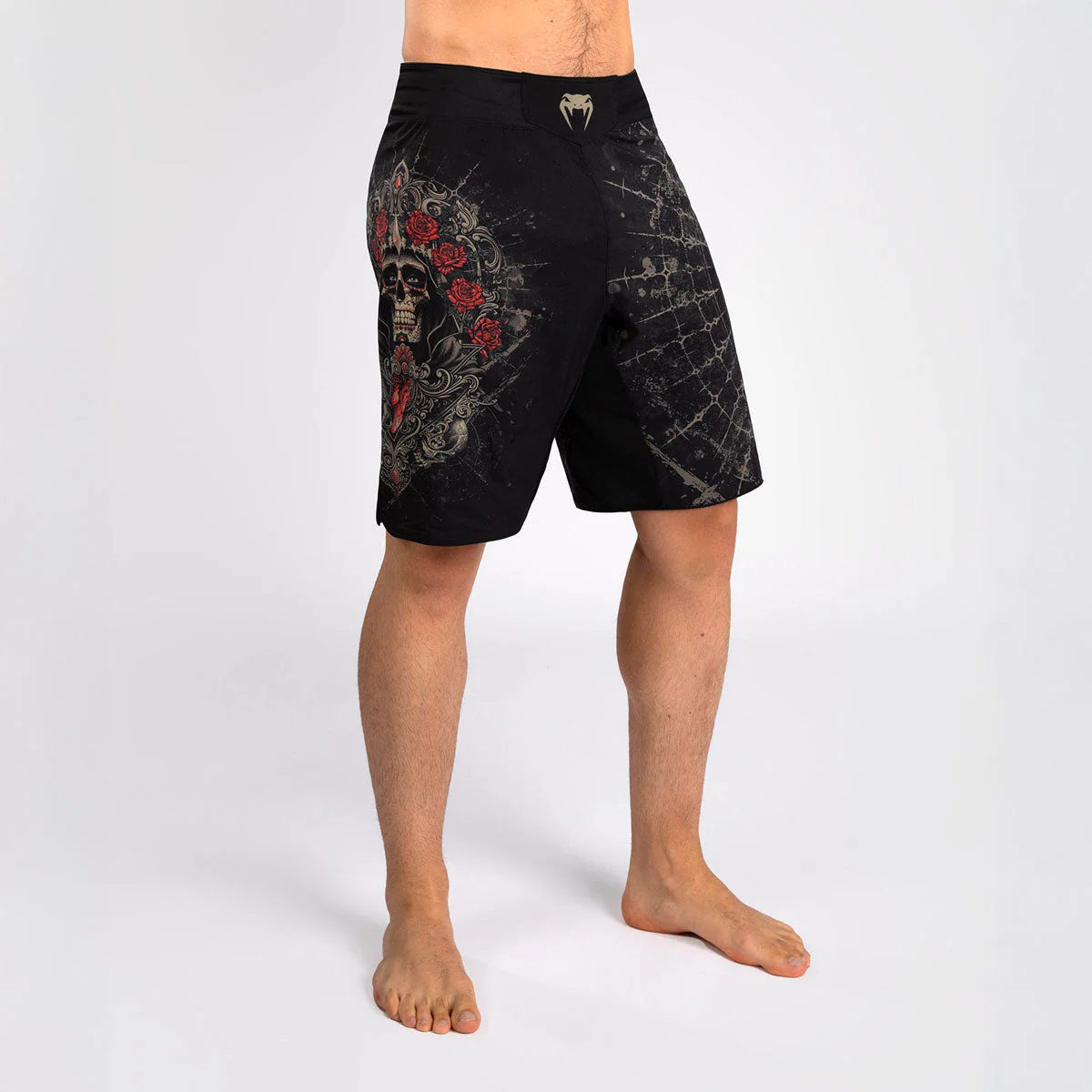 Spodenki MMA Venum Santa Muerte 5.0 Czarny-Złoty  - Image 4