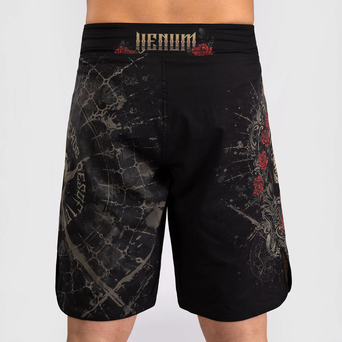 Spodenki MMA Venum Santa Muerte 5.0 Czarny-Złoty  - Image 7