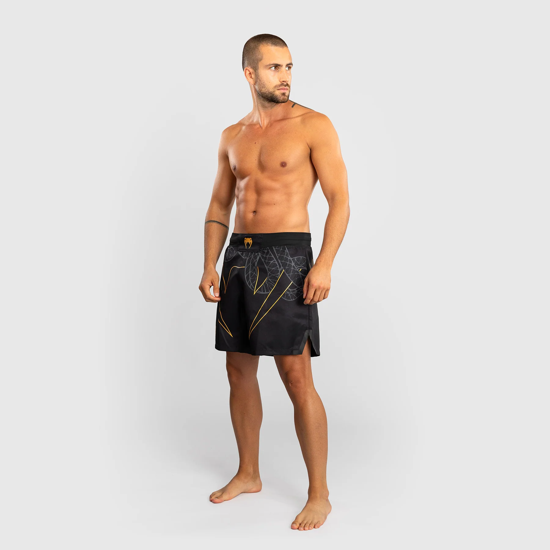 Spodenki MMA Venum Serpenti Czarny  - Image 5