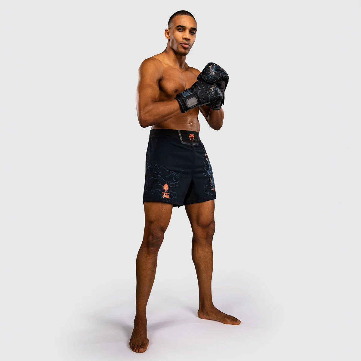 Spodenki MMA Venum Thunder Dragon Czarny  - Image 4