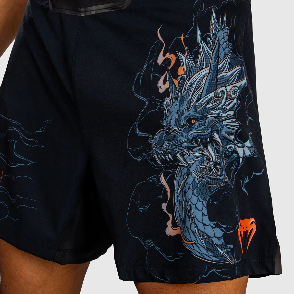 Spodenki MMA Venum Thunder Dragon Czarny  - Image 5