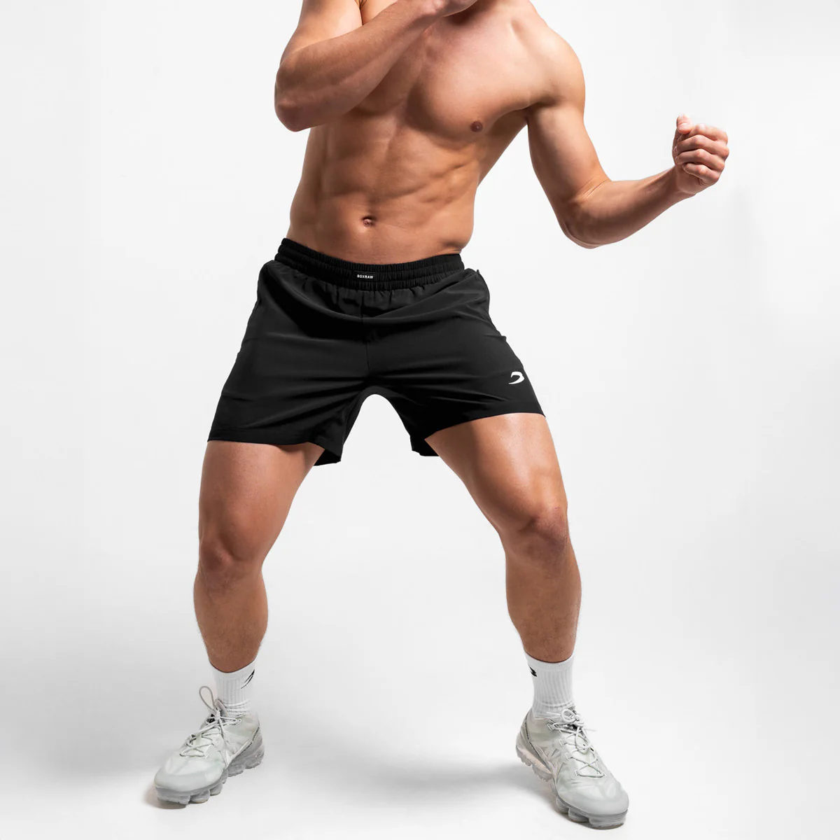 Szorty treningowe Boxraw Valdes Czarny  - Image 7