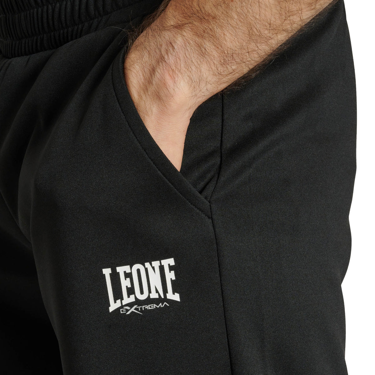 Spodnie Leone Logo ABX122 Czarny  - Image 3