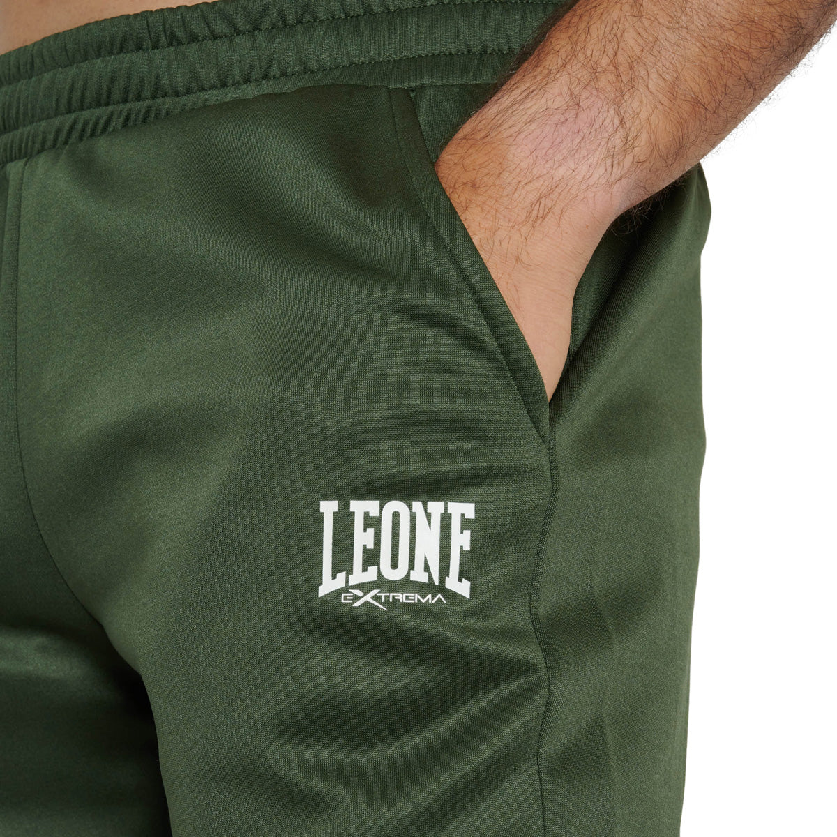 Spodnie Leone Logo ABX122 Zielony  - Image 3