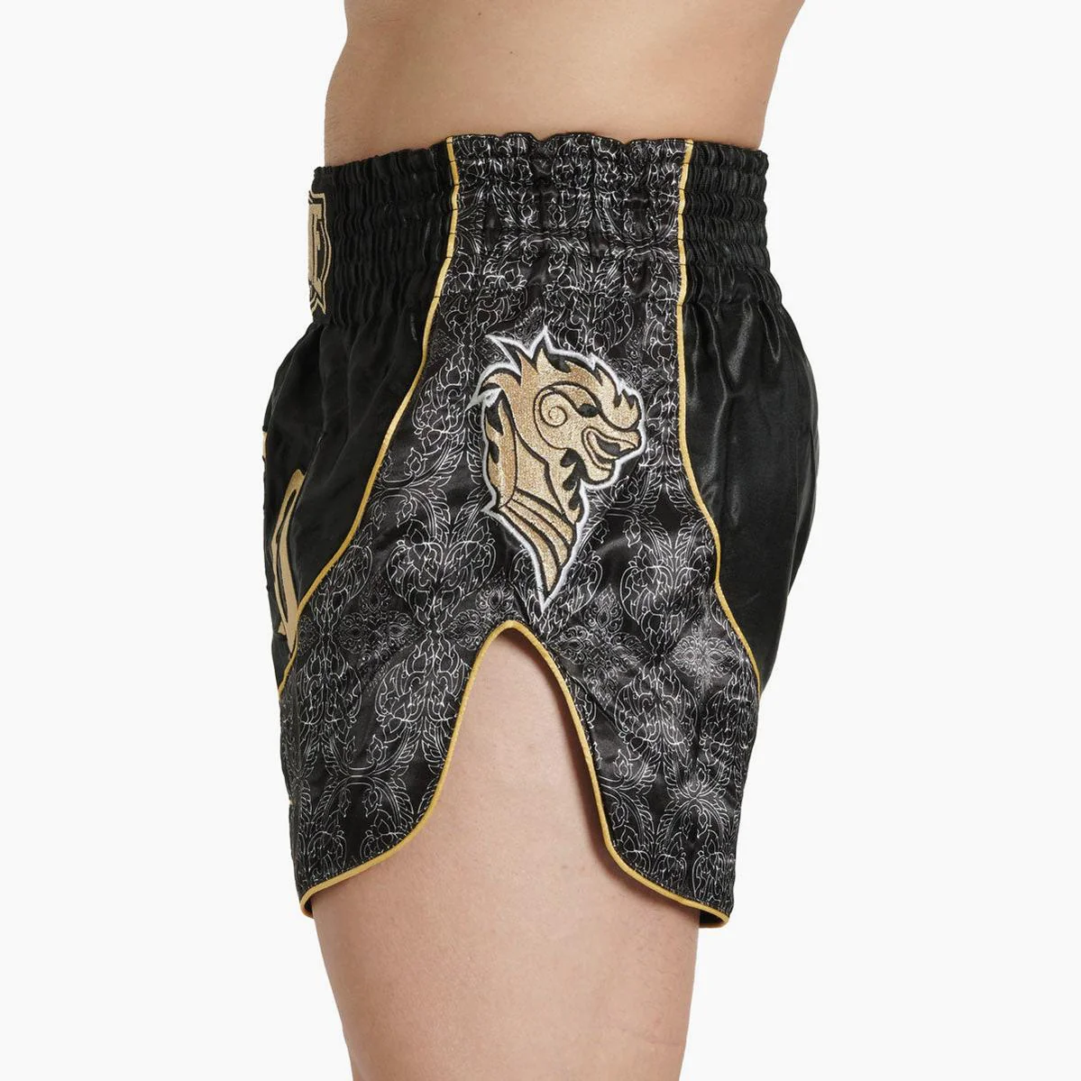 Szorty kick-thai Leone Elite AB879 czarny  - Image 2