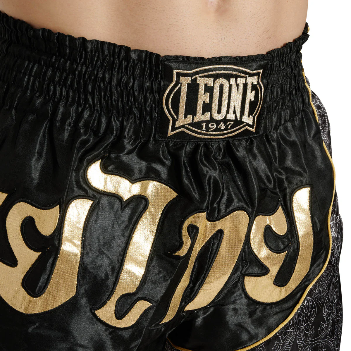 Szorty kick-thai Leone Elite AB879 czarny  - Image 6