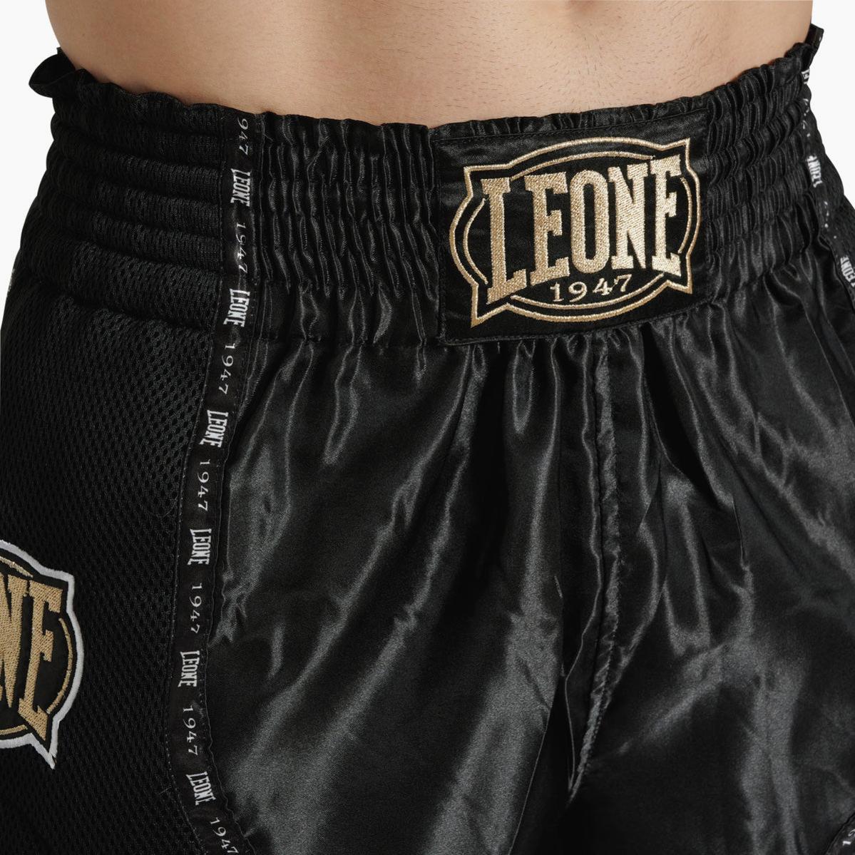 Spodenki kick-thai Leone Classic AB881 Czarny  - Image 5