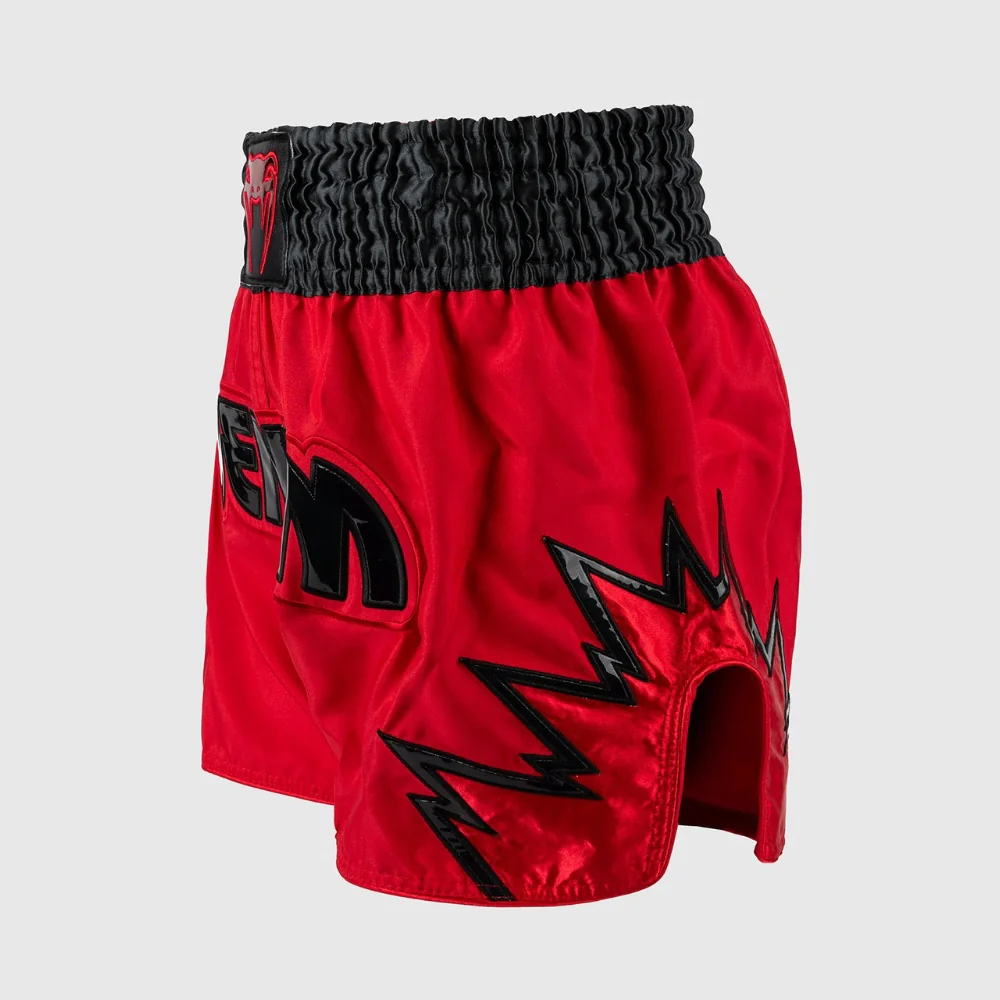 Spodenki kick-thai Venum Inferno 2.0 Czerwono-szaro-czarne  - Image 2