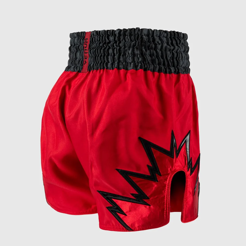 Spodenki kick-thai Venum Inferno 2.0 Czerwono-szaro-czarne  - Image 3