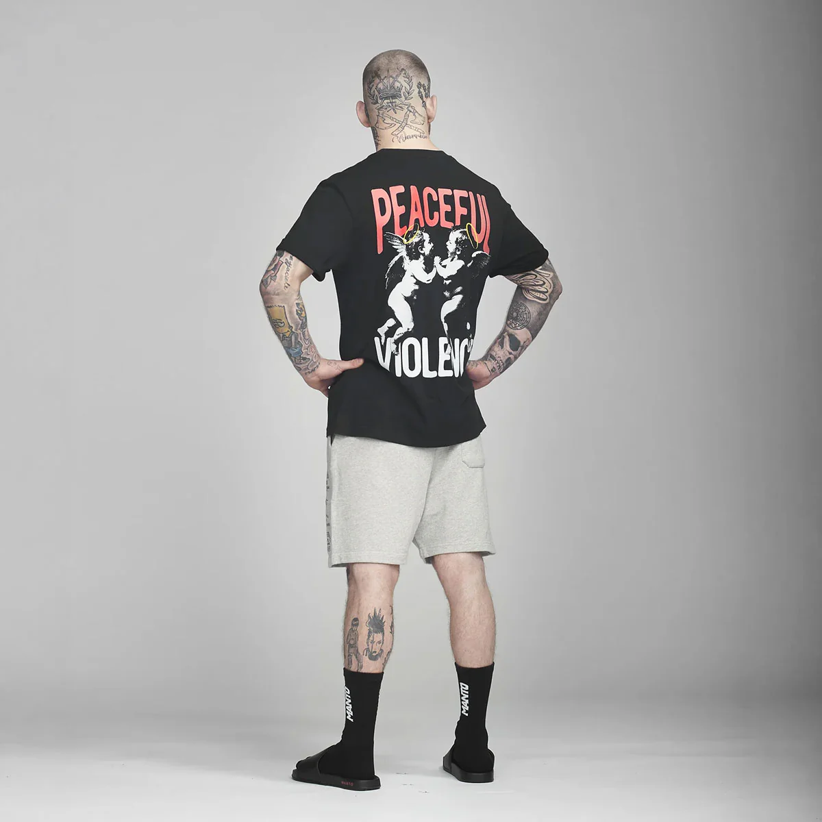 T-shirt Manto Angels Czarna  - Image 6