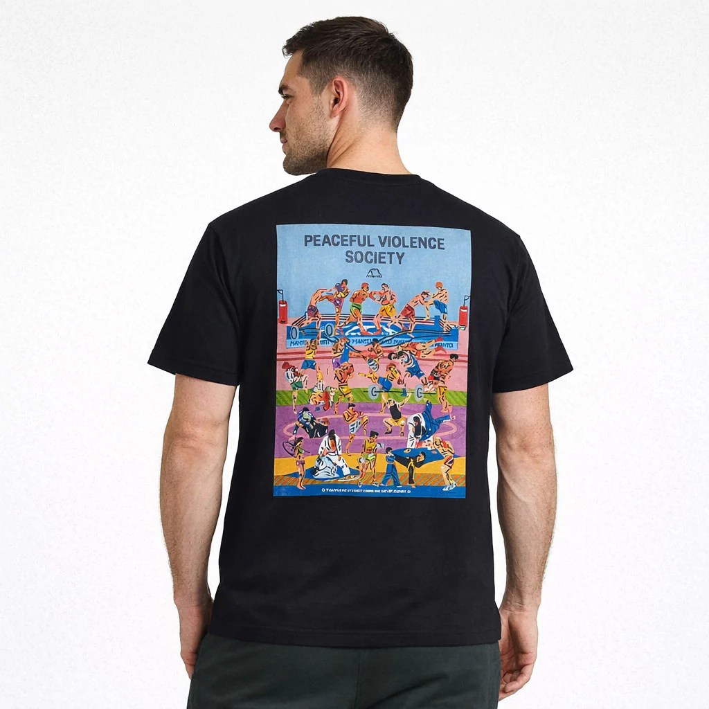 T-shirt Manto Gym 3.0 Czarna  - Image 6