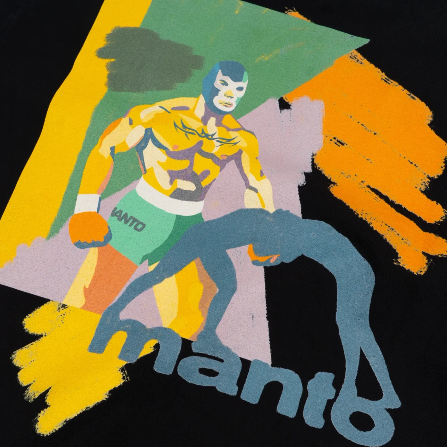 T-shirt Manto Luchador Czarna  - Image 3