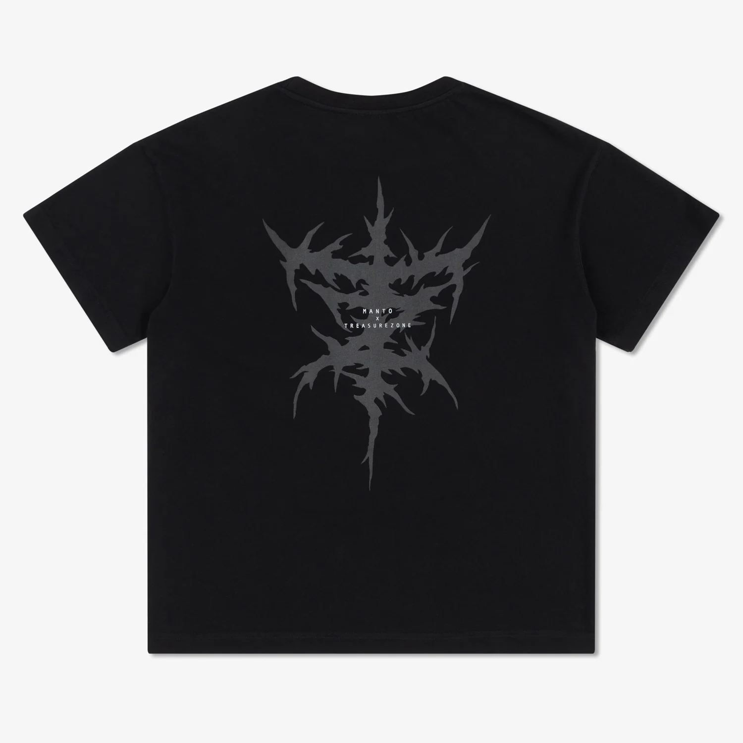T-shirt oversize Manto Treasure Zone Czarna  - Image 2