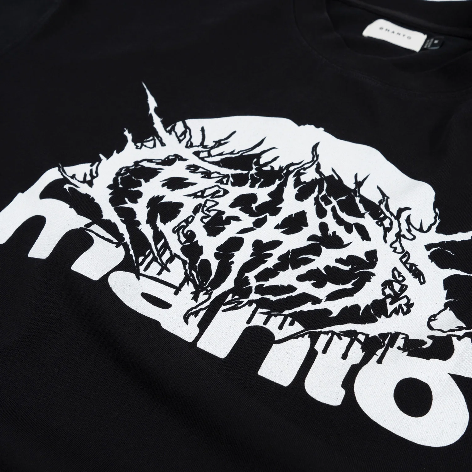 T-shirt oversize Manto Treasure Zone Czarna  - Image 3