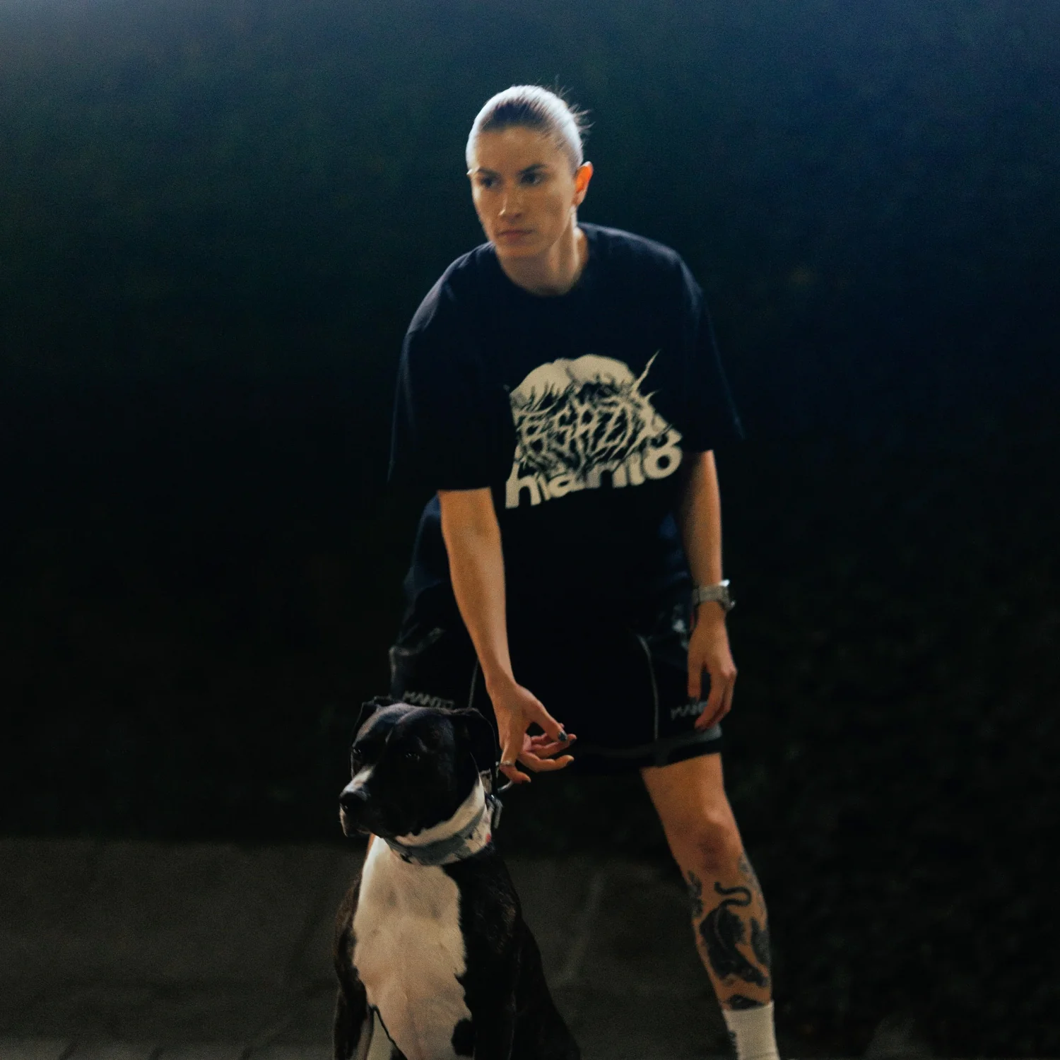 T-shirt oversize Manto Treasure Zone Czarna  - Image 9