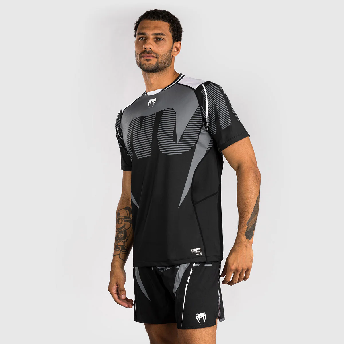 T-shirt Venum Adrenaline Dry Tech Czarny-szary  - Image 2