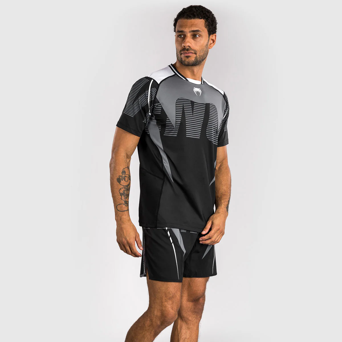 T-shirt Venum Adrenaline Dry Tech Czarny-szary  - Image 3