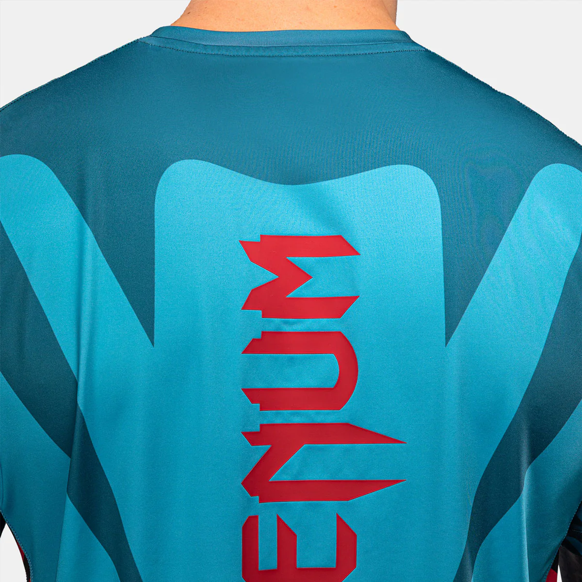 T-shirt Venum Attack 90 Dry Tech Turkusowy  - Image 5