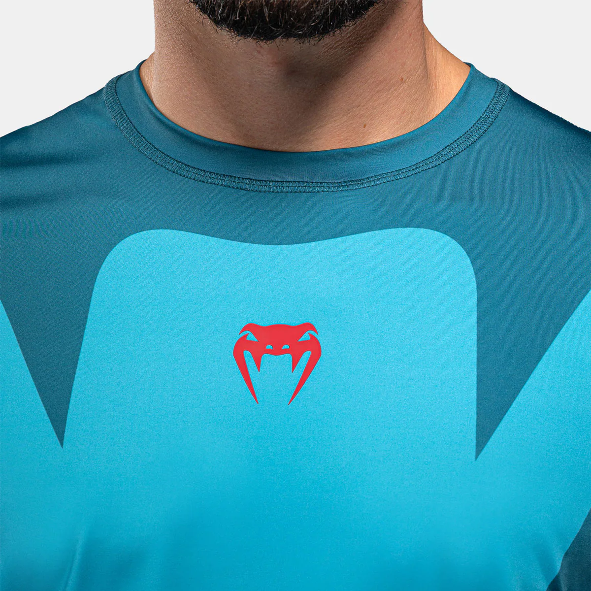 T-shirt Venum Attack 90 Dry Tech Turkusowy  - Image 6