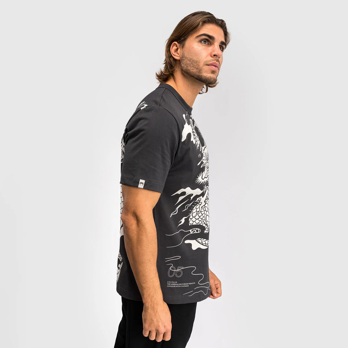 T-shirt Venum Dragon's Flight Szary  - Image 3