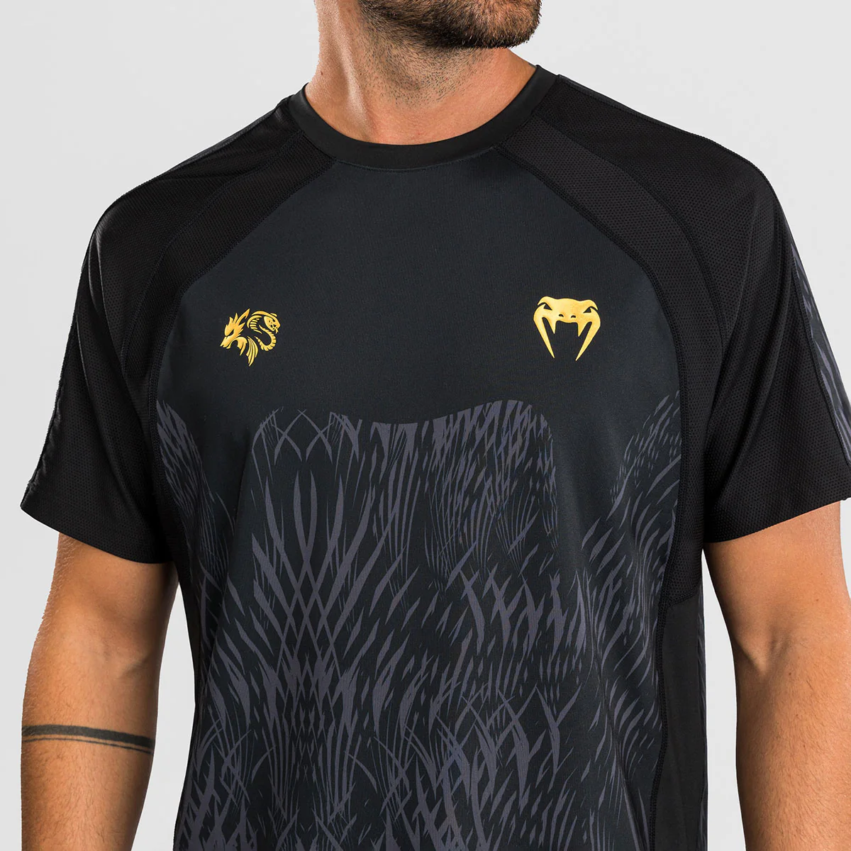 T-shirt Venum Dry Tech Chimaev Wild Borz Czarny  - Image 5