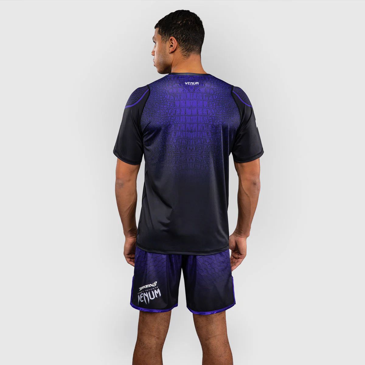 T-shirt Venum Dry Tech Tekken 8 Kazuya Czarny-fioletowy  - Image 4