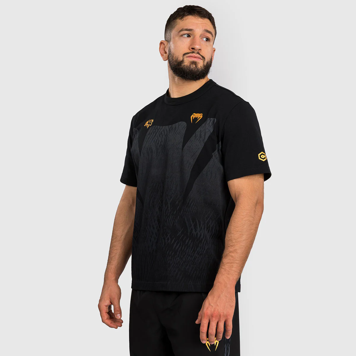 T-shirt Venum x Chimaev Wild Borz Czarny  - Image 2